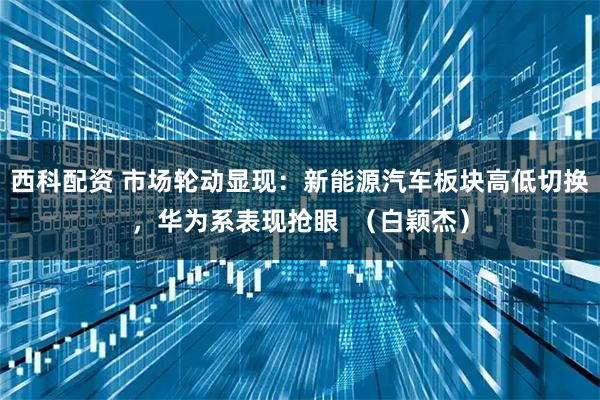 西科配资 市场轮动显现：新能源汽车板块高低切换，华为系表现抢眼  （白颖杰）